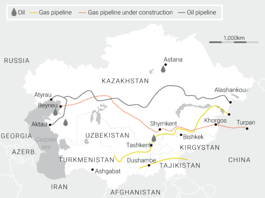 Реферат: Країни Центральної Азії Казахстан Узбекистан Киргизстан Туркменістан Таджикистан
